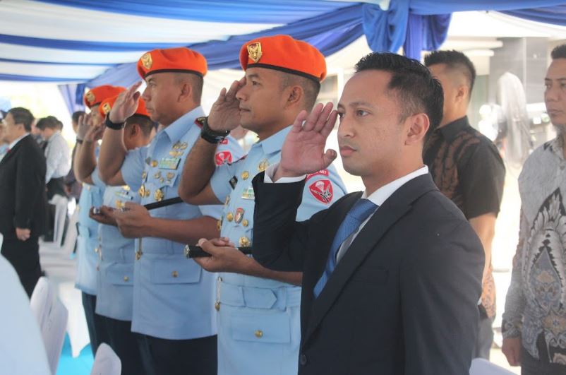 Danyonko 467 Kopasgat Bersama Prajurit Terbaikknya Mengikuti Upacara