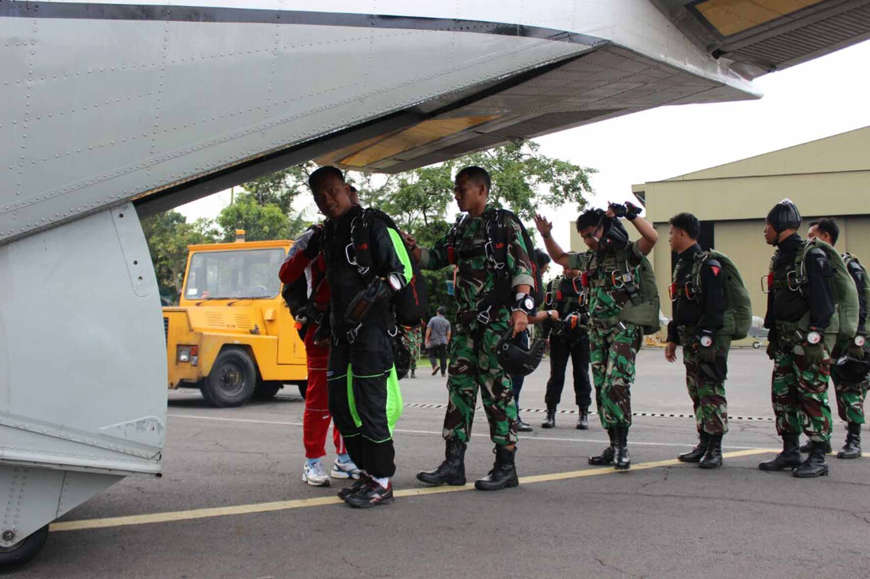 Tingkatkan Kemampuan Prajurit Yonko Paskhas Refreshing Terjun Free