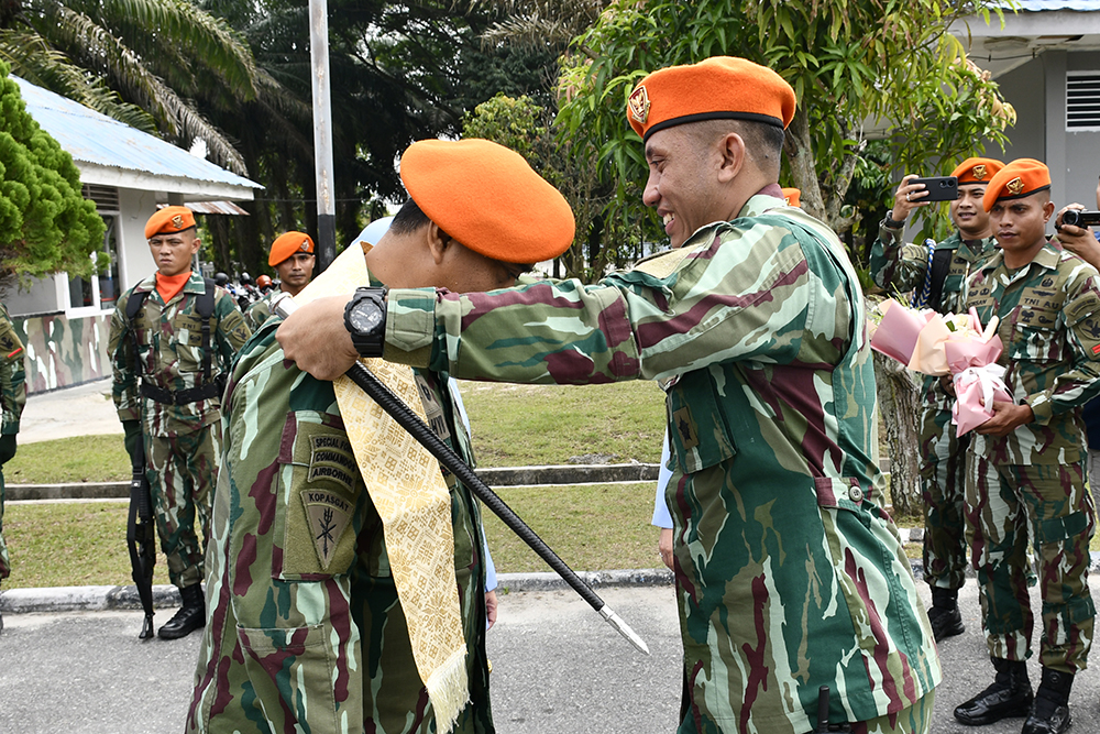 Korpaskhas Gelar Latihan Pam Vvip Kopasgat Komando Pasukan Gerak Cepat