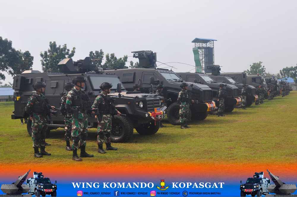 Batalyon Komando Kopasgat Mengikuti Upacara Kesaktian Pancasila Kopasgat Komando Pasukan