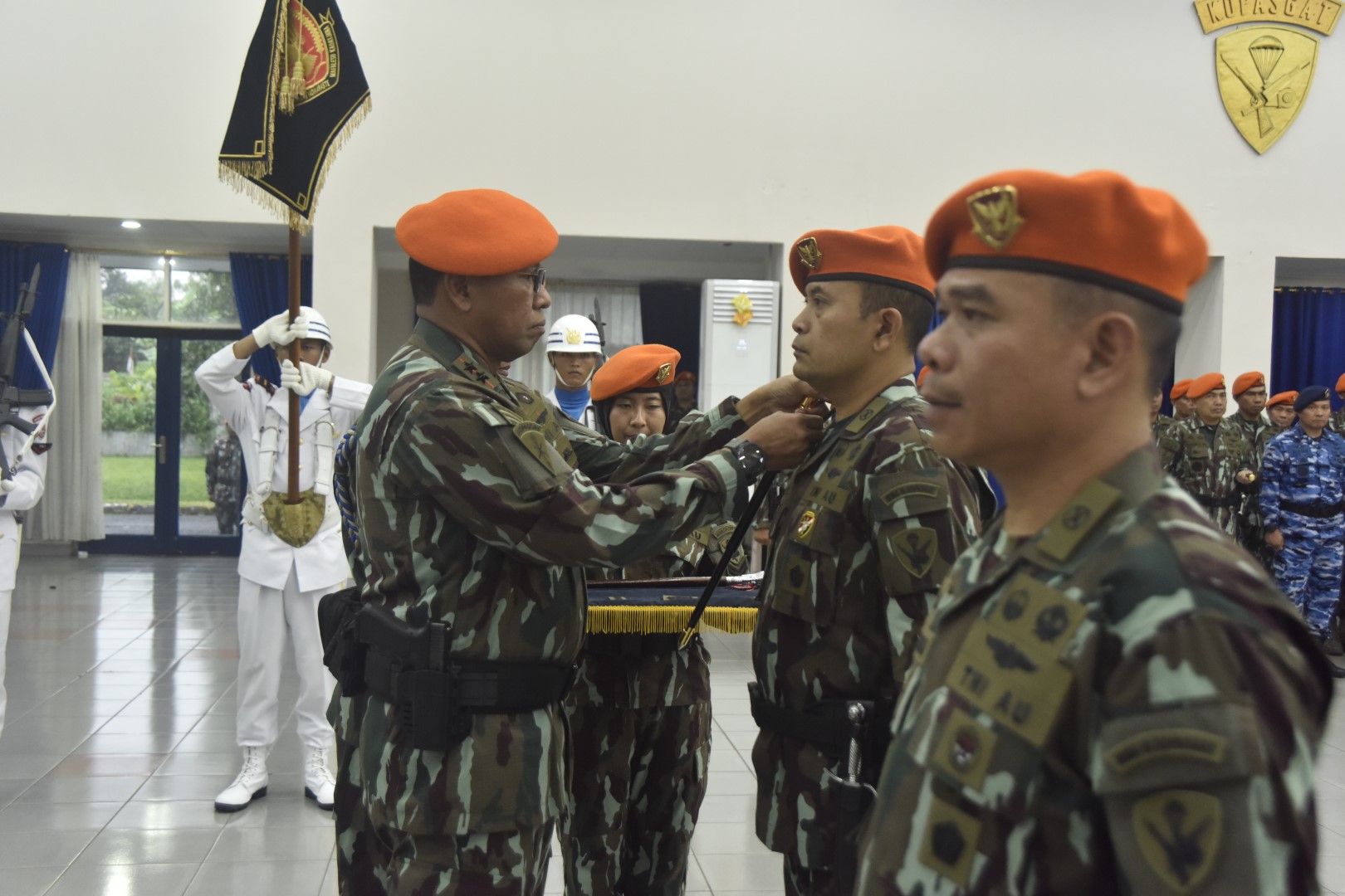 Dankopasgat Pimpin Serah Terima Jabatan Danwingko III Kopasgat