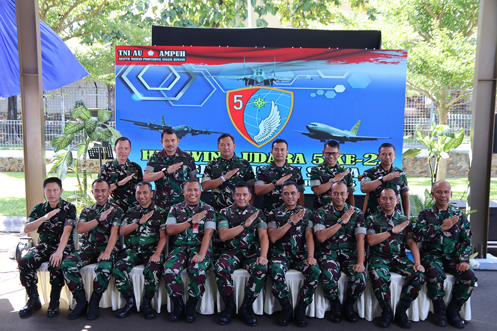 Danwingko II Kopasgat Hadiri Acara Syukuran HUT Wing Udara 5