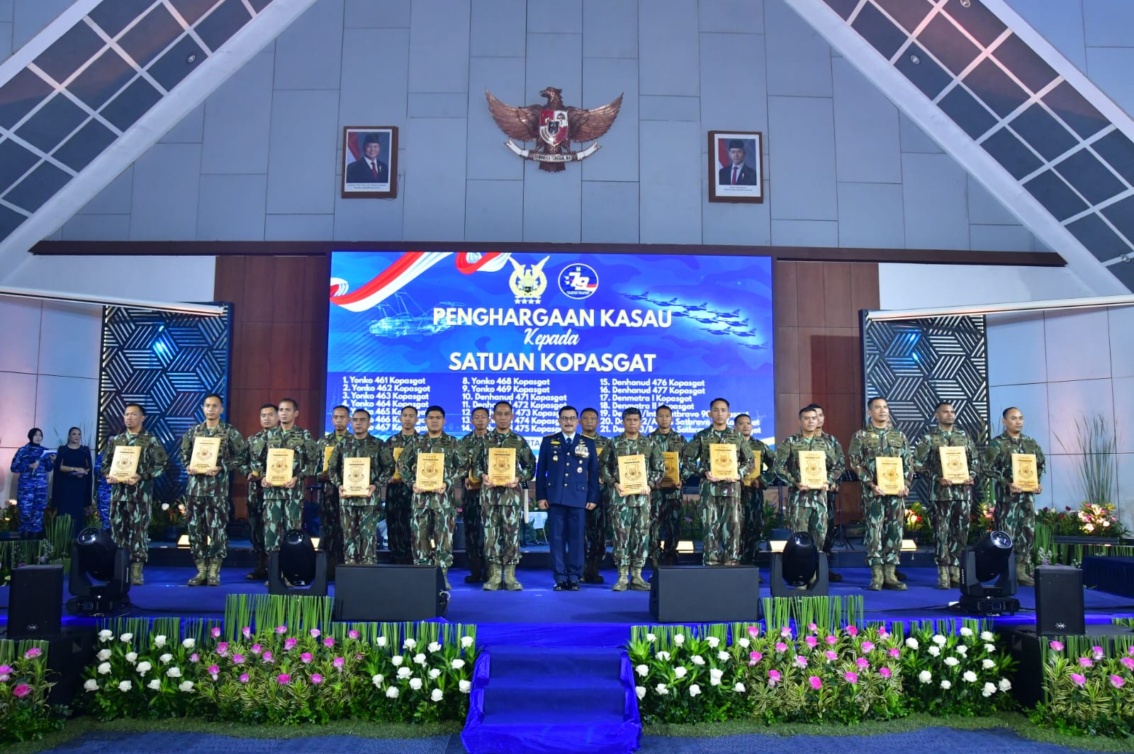 Denhanud 472 Kopasgat Meraih Predikat Satuan Terbaik Lomba Antar Satuan TNI AU Unsur Denhanud Kopasgat