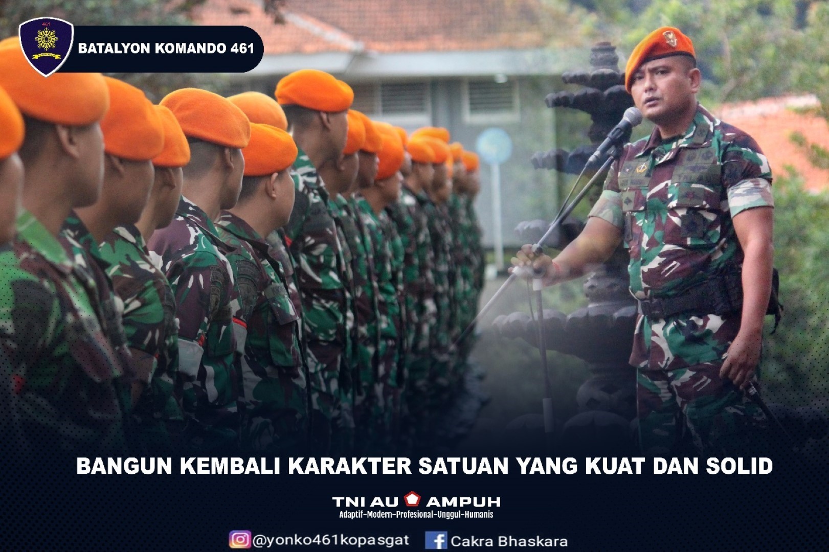 Bangun Kembali Karakter Satuan Yang Kuat Dan Solid