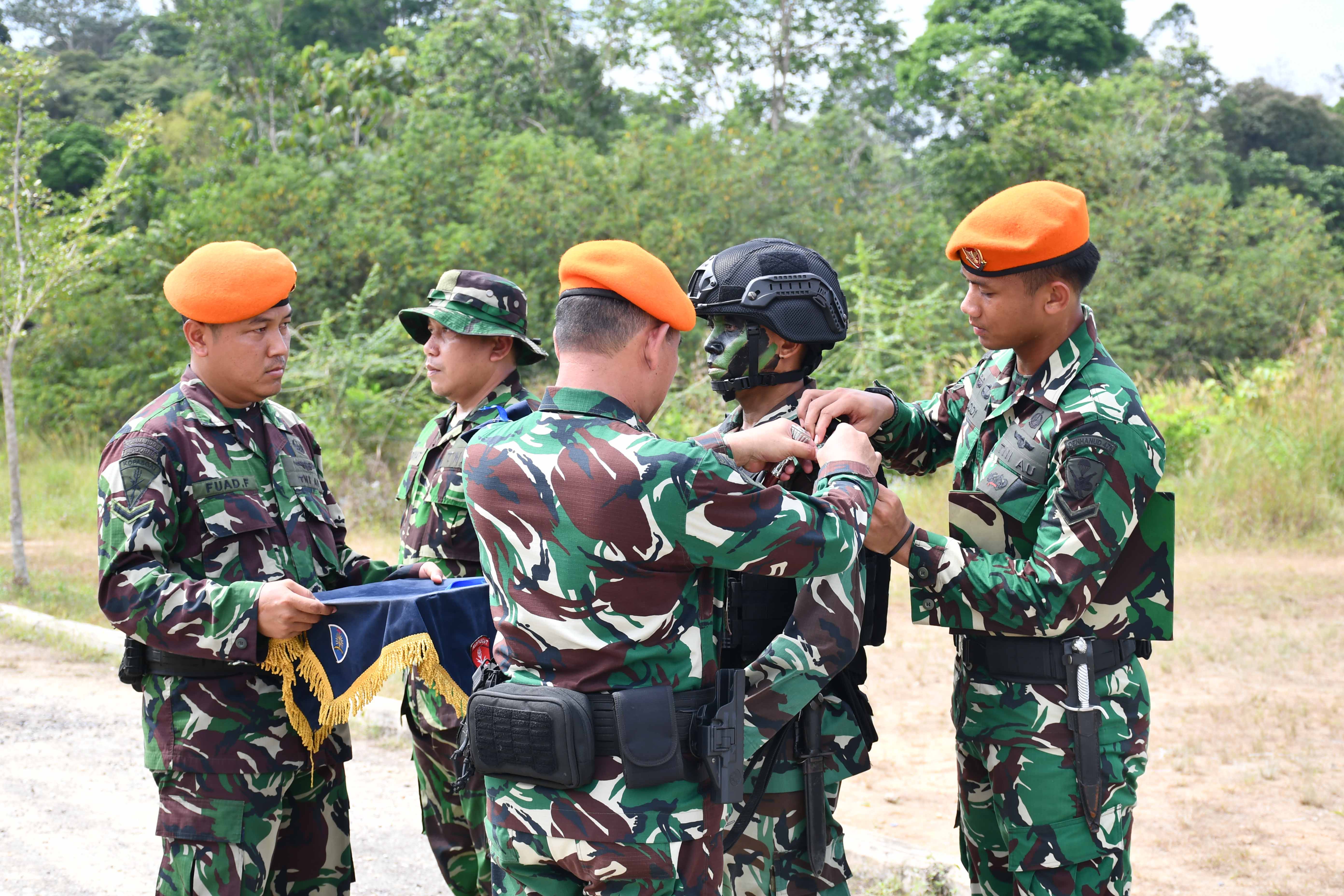Yonko 462 Kopasgat Berhasil Rebut Kembali Lanud Rsn Dalam Latihan Hardha Marutha III Tahun 2025
