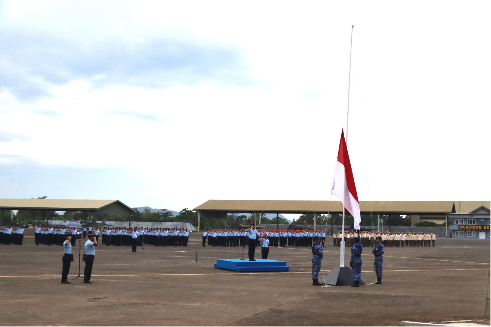 Danwingko II Kopasgat Hadiri Upacara Peringatan Hari Kebangkitan Nasional Ke-117