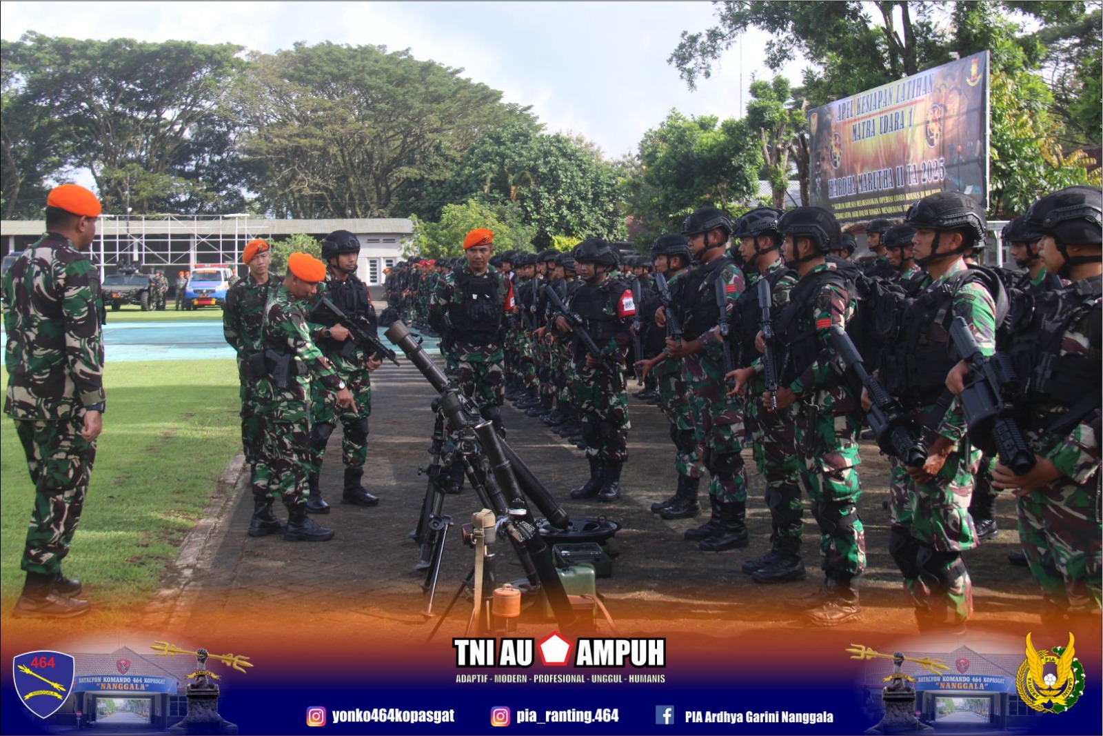 Sebagai Satuan Tempur Wing Komando II Kopasgat Memeiliki Peran Startegis Di Garis Depan Pertahanan Negara