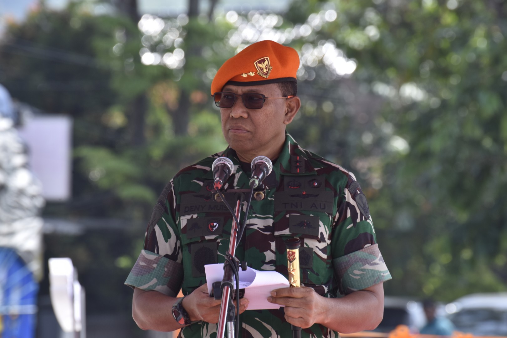 Dankopasgat Dan Bupati Garut Resmikan Monumen Tugu Pesawat TNI AU Di Kadungora