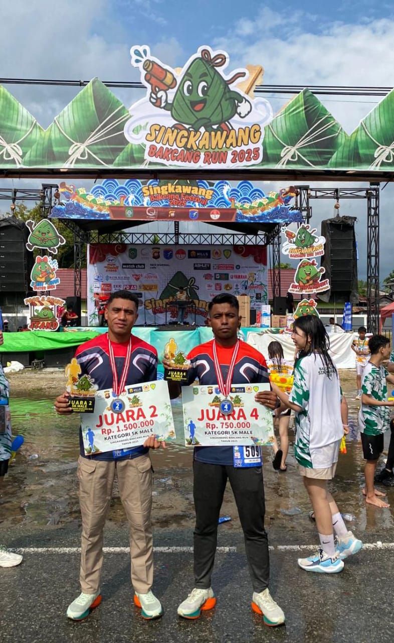 Brajamusti Runners Kembali Raih Podium Di Event Singkawang Bakcang Run 2025