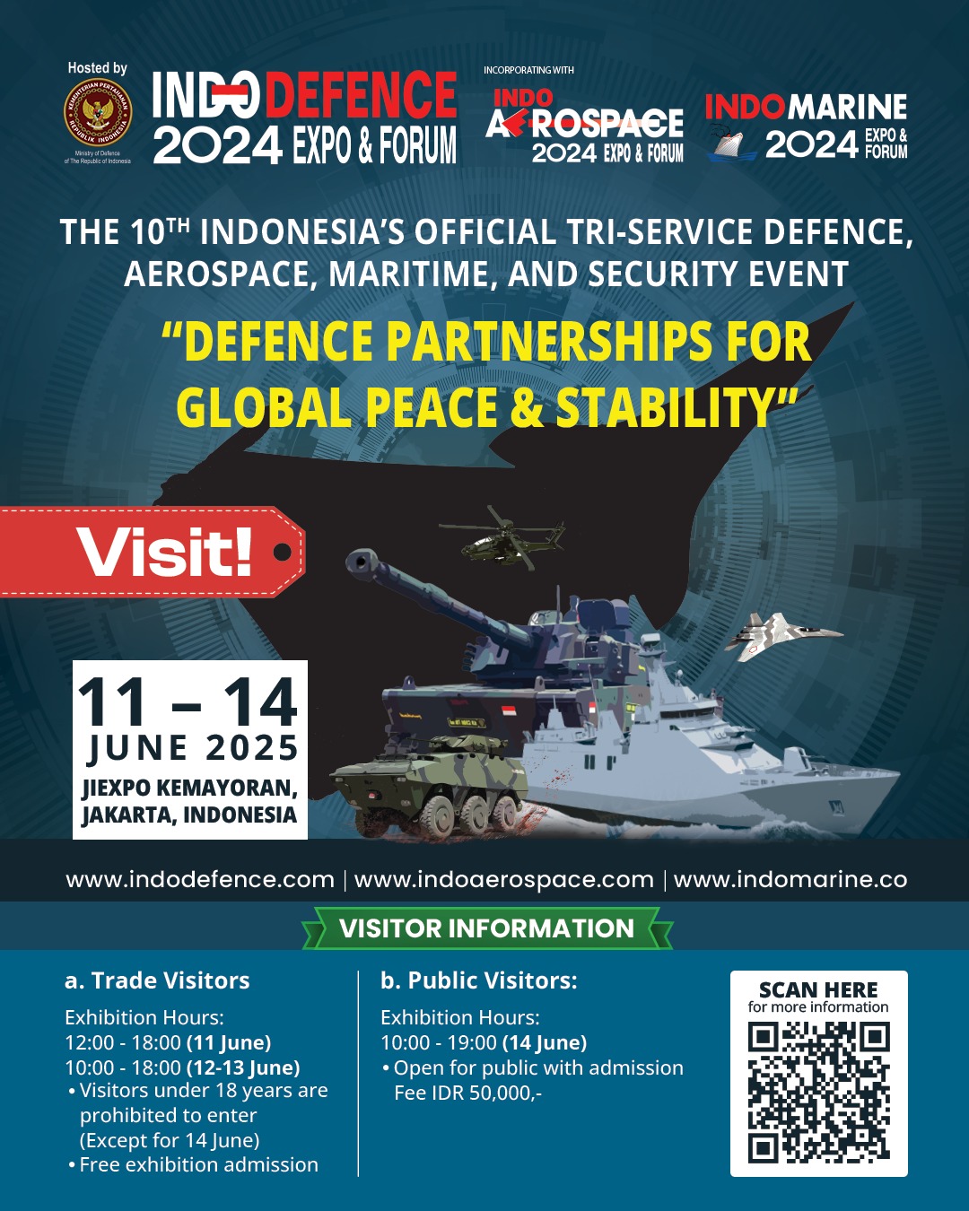 Saksikan Indo Defence 2025