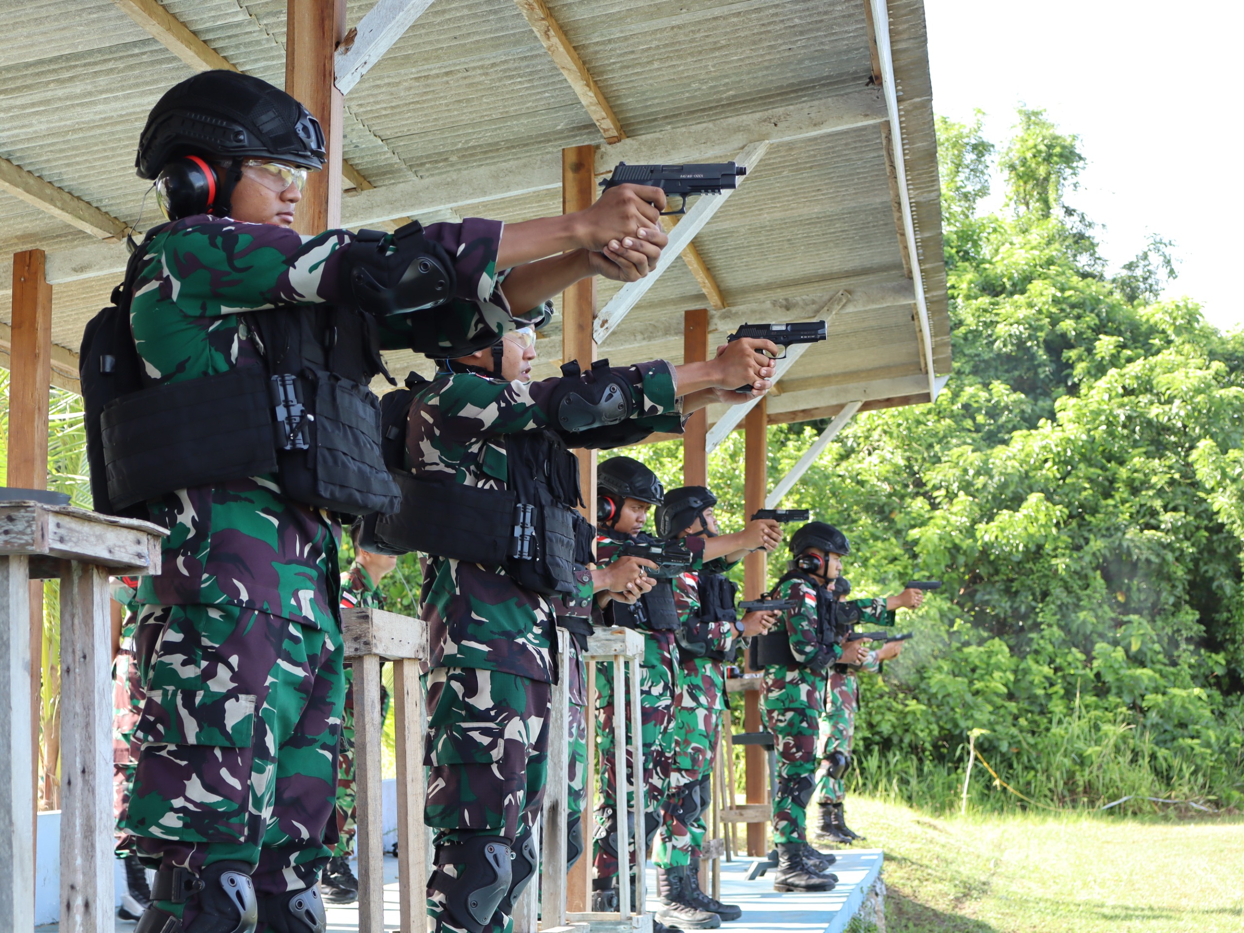 Denhanud 477 Kopasgat Laksanakan Latihan Uji Siap Operasi (LUSO) Selama Tiga Hari