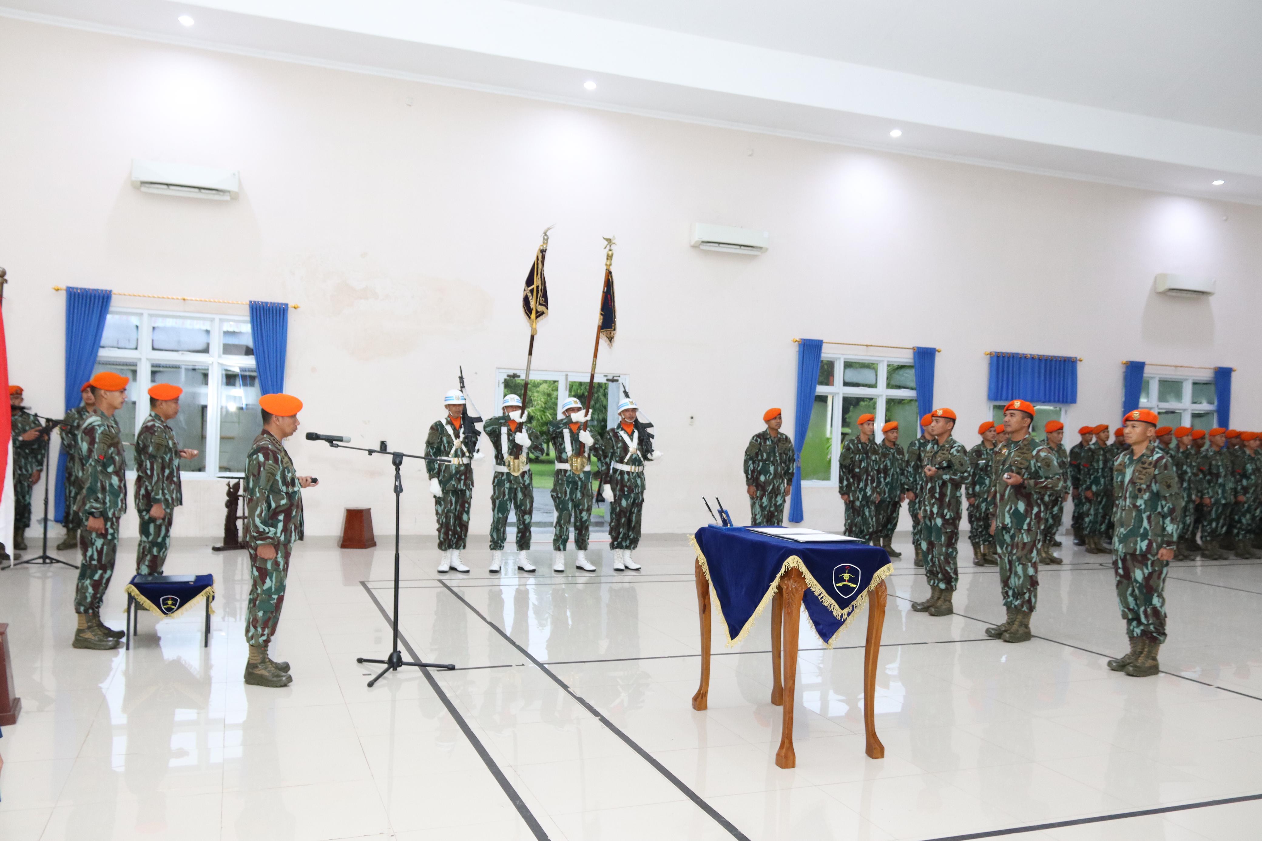 Penyerahan Jabatan Danyonko 466 Kopasgat