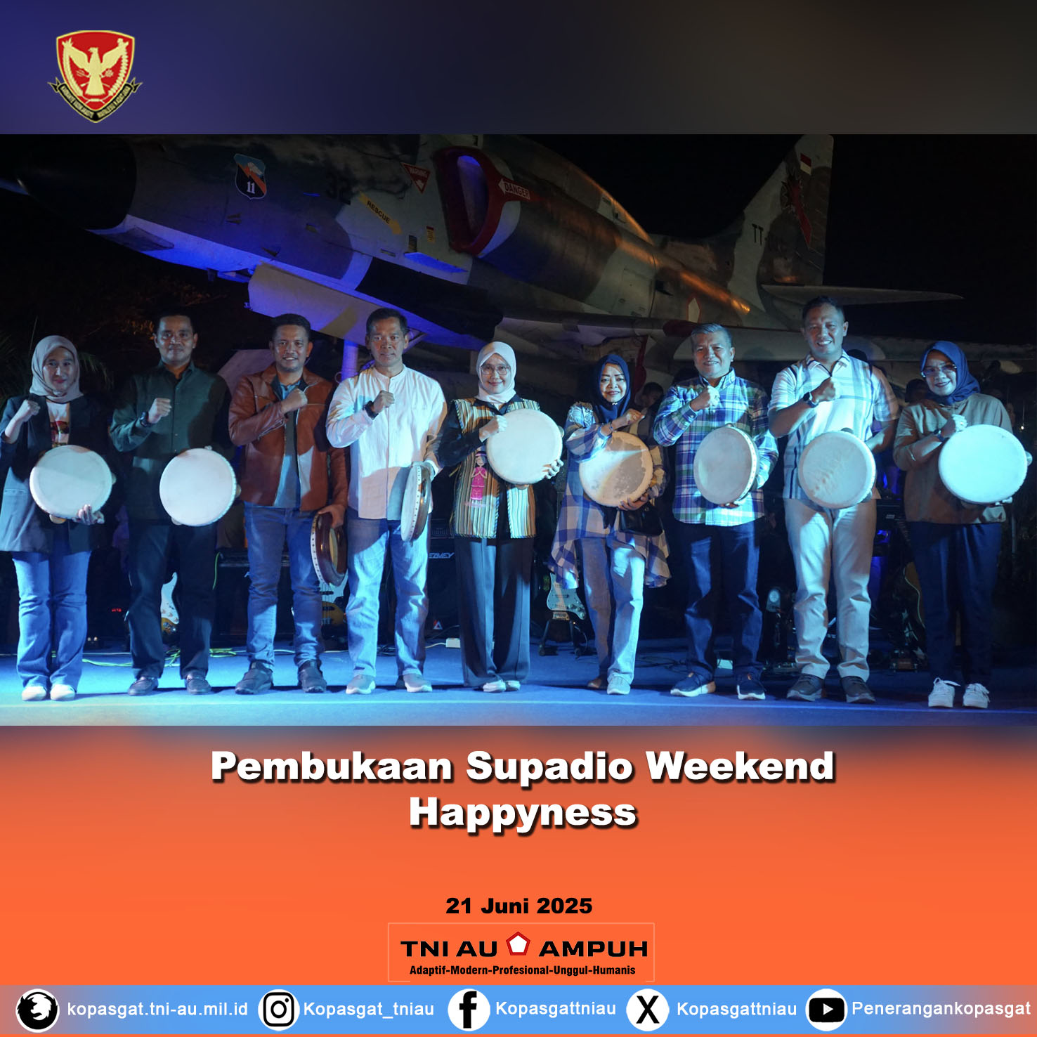 Pembukaan Supadio Weekend Happyness